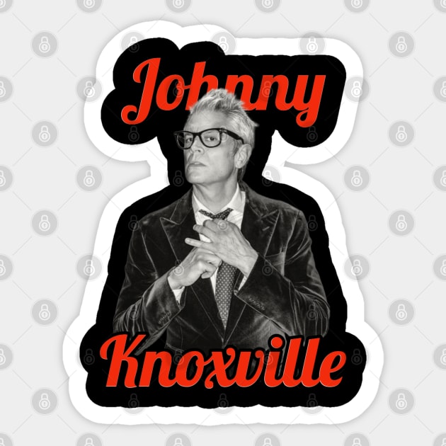 Johnny Knoxville Sticker by chelinbroga